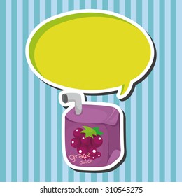 juice drink theme elements