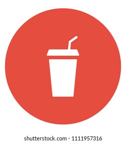 Juice Flat Colored Icon