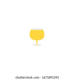 Juice flat icon vector - fruit juice