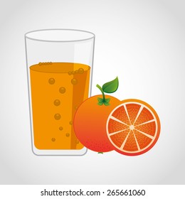 juice fruit design, vector illustration eps10 graphic 