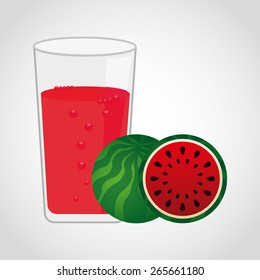 juice fruit design, vector illustration eps10 graphic 