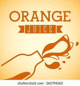 juice fruit design, vector illustration eps10 graphic 