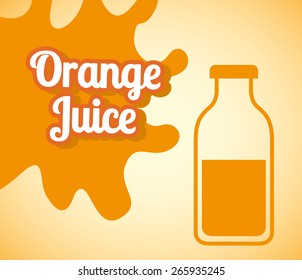 juice fruit design, vector illustration eps10 graphic 