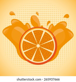 juice fruit design, vector illustration eps10 graphic 