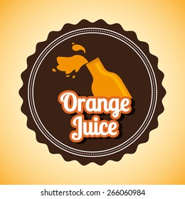 juice fruit design, vector illustration eps10 graphic 