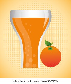 juice fruit design, vector illustration eps10 graphic 