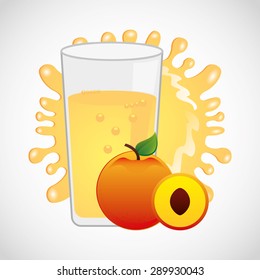 juice fruit design, vector illustration eps10 graphic 