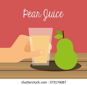 juice fruit design, vector illustration eps10 graphic 