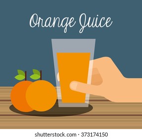 juice fruit design, vector illustration eps10 graphic 