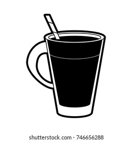 Juice in glass cup