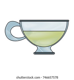 Juice in glass cup