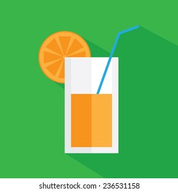 Juice glass icon