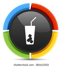 juice glass icon