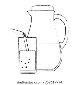 juice glass pot with cup