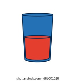 juice in a glass tropical drink healthy