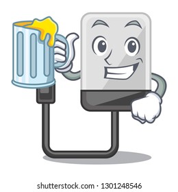 With juice hard drive isolated  