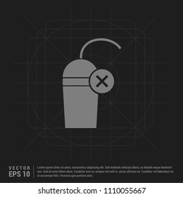 Juice icon. cocktail drink icon - Black Creative Background - Free vector icon