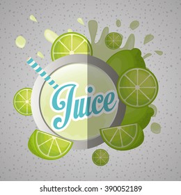 Juice icon design 