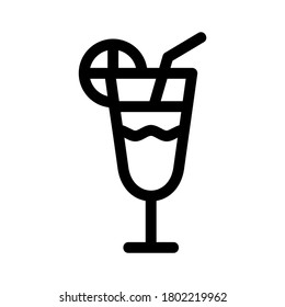 juice icon or logo isolated sign symbol vector illustration - high quality black style vector icons

