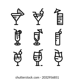 juice icon or logo isolated sign symbol vector illustration - Collection of high quality black style vector icons
