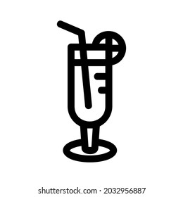 juice icon or logo isolated sign symbol vector illustration - high quality black style vector icons
