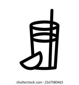 juice icon or logo isolated sign symbol vector illustration - high quality black style vector icons
