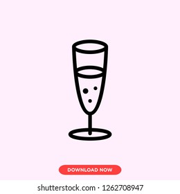 Juice icon modern vector style