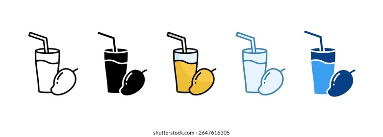 Juice Icon Set Multiple Style Collection