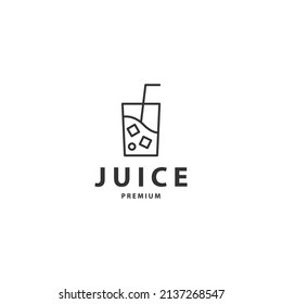 Juice icon sign symbol logo vector illustrations