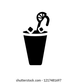 Juice icon. Trendy Juice logo concept on white background from Summer collection. Suitable for use on web apps, mobile apps and print media.