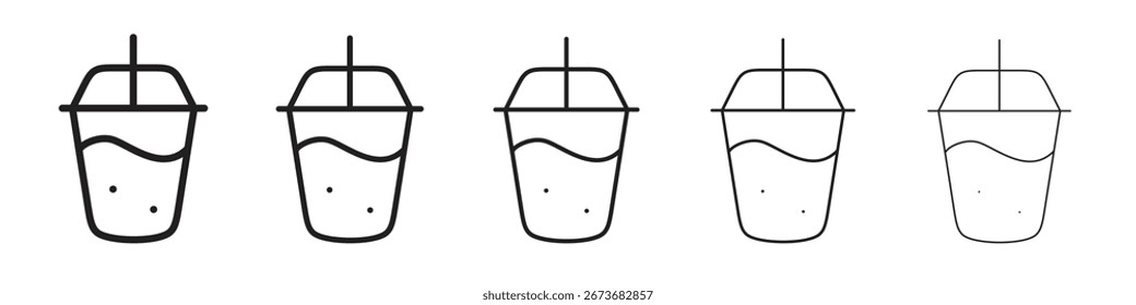 Icono de jugo Ilustración vectorial aislada