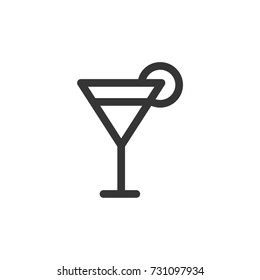 juice icon vector. outline style design