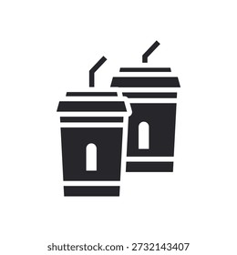 juice icons outline and Flat Style,transparent background