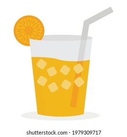 juice illustration and icon, drink