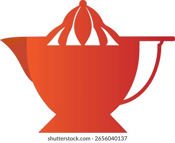 Ilustração de vetor colorido de jarro de suco (versão: 03)