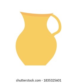 juice jar flat style icon design, Cook kitchen eat and food theme Vector illustration