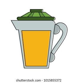 juice jar isolated