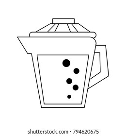 Juice jar isolated