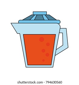 Juice jar isolated