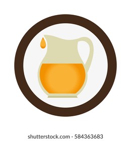 juice jar isolated icon