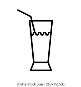 juice line art vector illustration good for element design, pattern, icon.