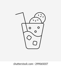 juice line icon