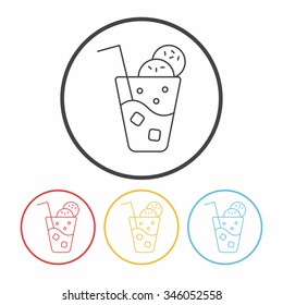 juice line icon