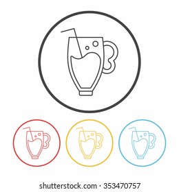 juice line icon