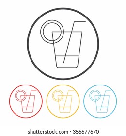 juice line icon