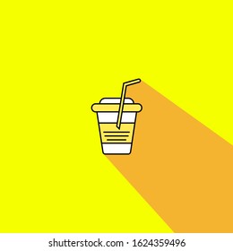 juice liner fill vector icon - ui icon vector