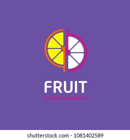 Juice Logo, Fruit Icon