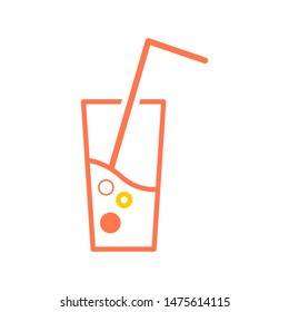 Juice logo template vector illustration icon design