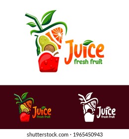 juice logo vector symbol icon