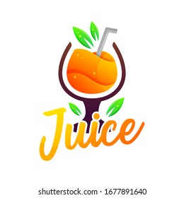 Juice Modern Gradient Colorful Logo